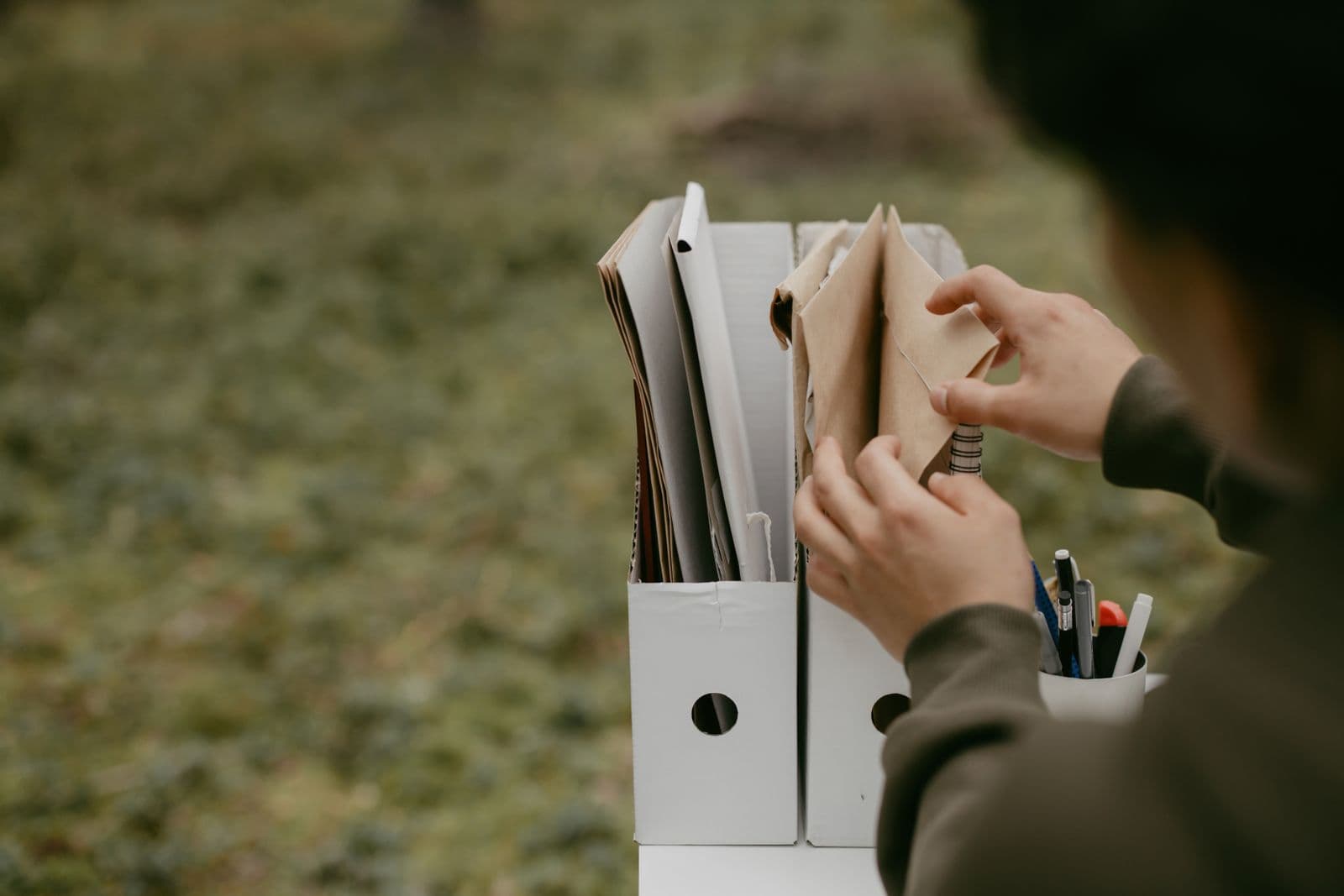 Organizing the final document archive after a transaction closes