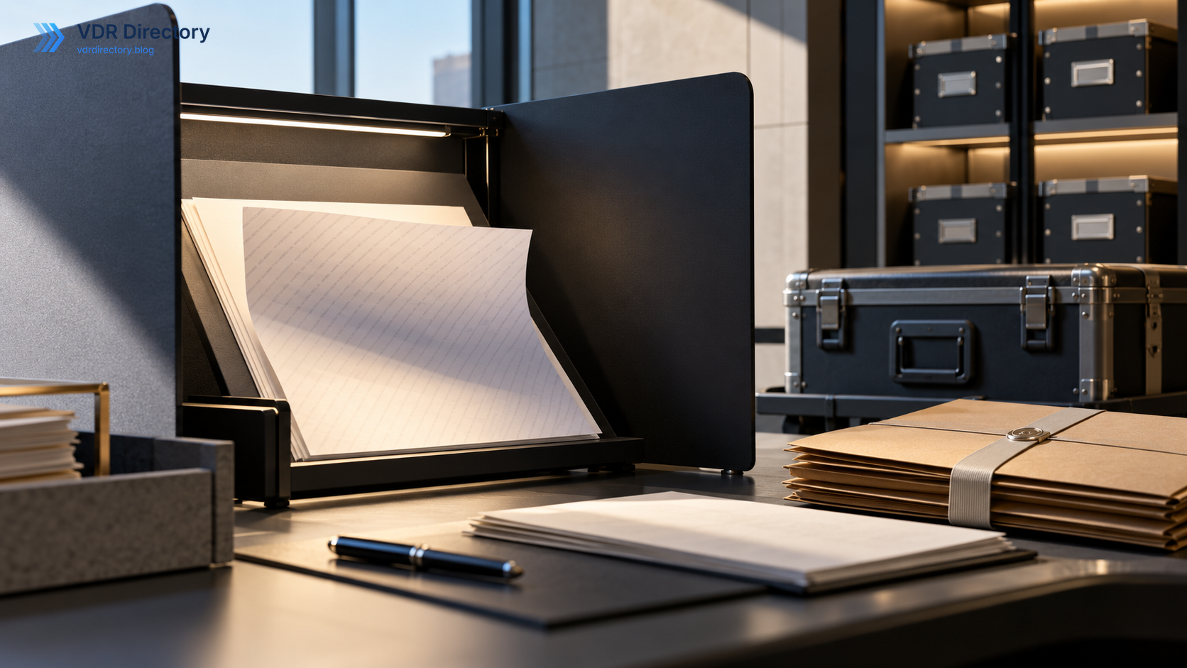 Controlled enterprise diligence documents prepared for secure view-only review and forensic protection